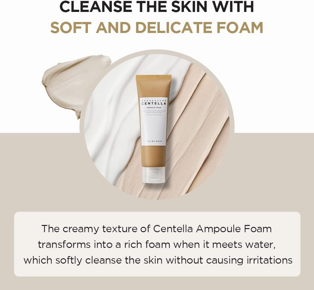 Madagascar Centella Ampoule Foam 125ml Foam Cleanser