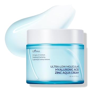 ISNTREE Ultra-Low Molecular Hyaluronic Acid & Zinc Aqua Cream