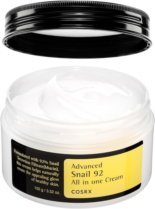 Advanced Snail 92 All in one Cream Korean Skincare 100g