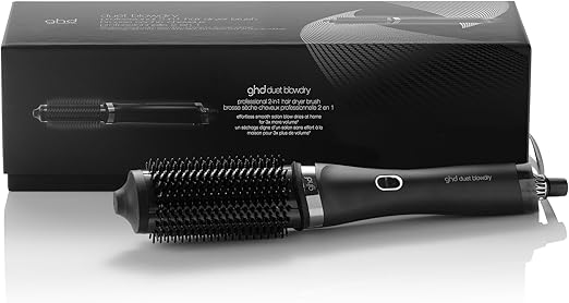 ghd Duet Blowdry Hair Dryer Brush – Wet-to-Dry, No Heat Damage, 24hr Results (UK Plug)
