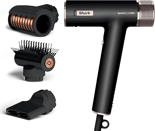 Shark SpeedStyle High-Velocity Ionic Hair Dryer – Lightweight, Fast Drying, No Heat Damage