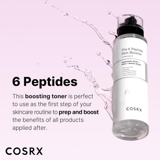 The 6 Peptide Skin Booster Serum Korean Skincare 150ml