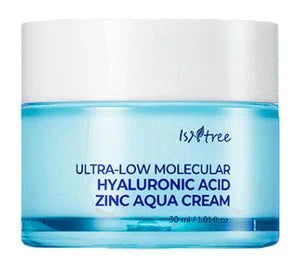 ISNTREE Ultra-Low Molecular Hyaluronic Acid & Zinc Aqua Cream