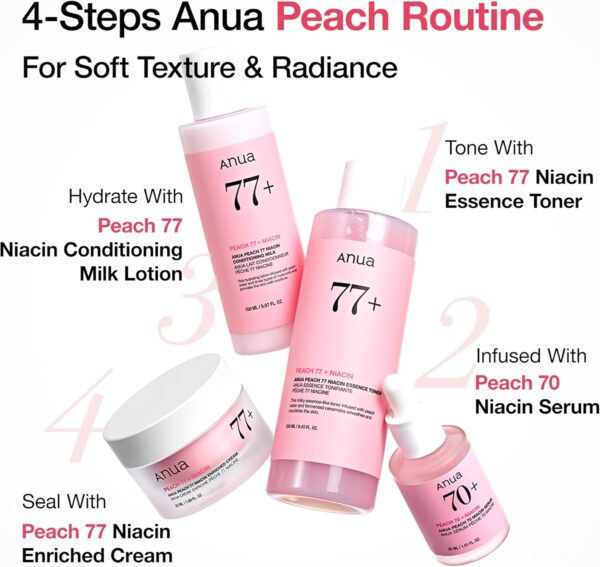 ANUA Peach 70 Niacinamide Serum, 30ml